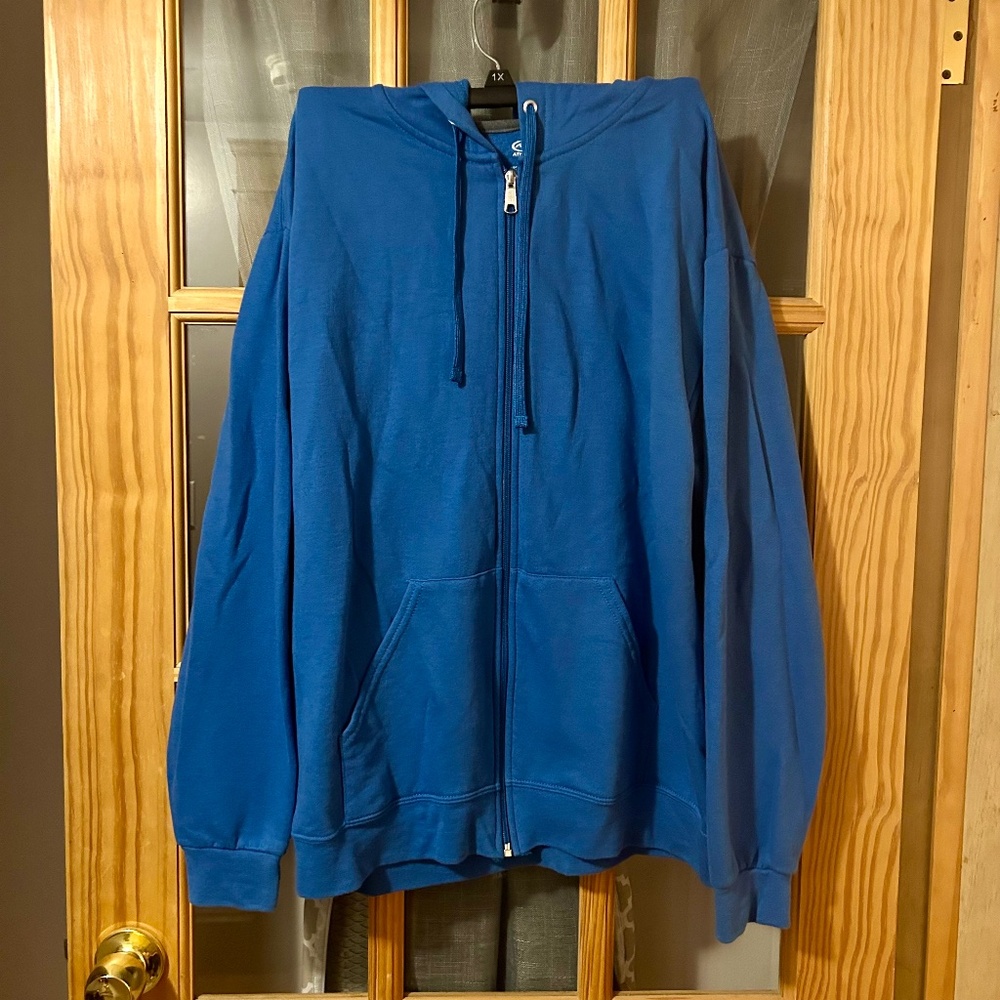 Athletic Works Hooded Zip-up Sweatshirt L (42-44)